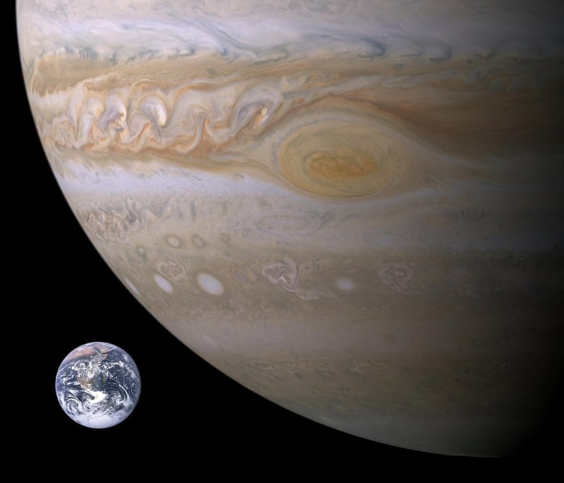 Great Red Spot on Jupiter